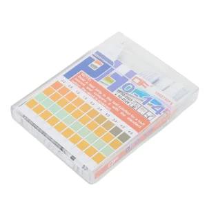 Tiras de papel de prueba Fácil medición de pH con 100 Tiras reactivas de pH de agua Gama 0 14 Confiable por profesionales