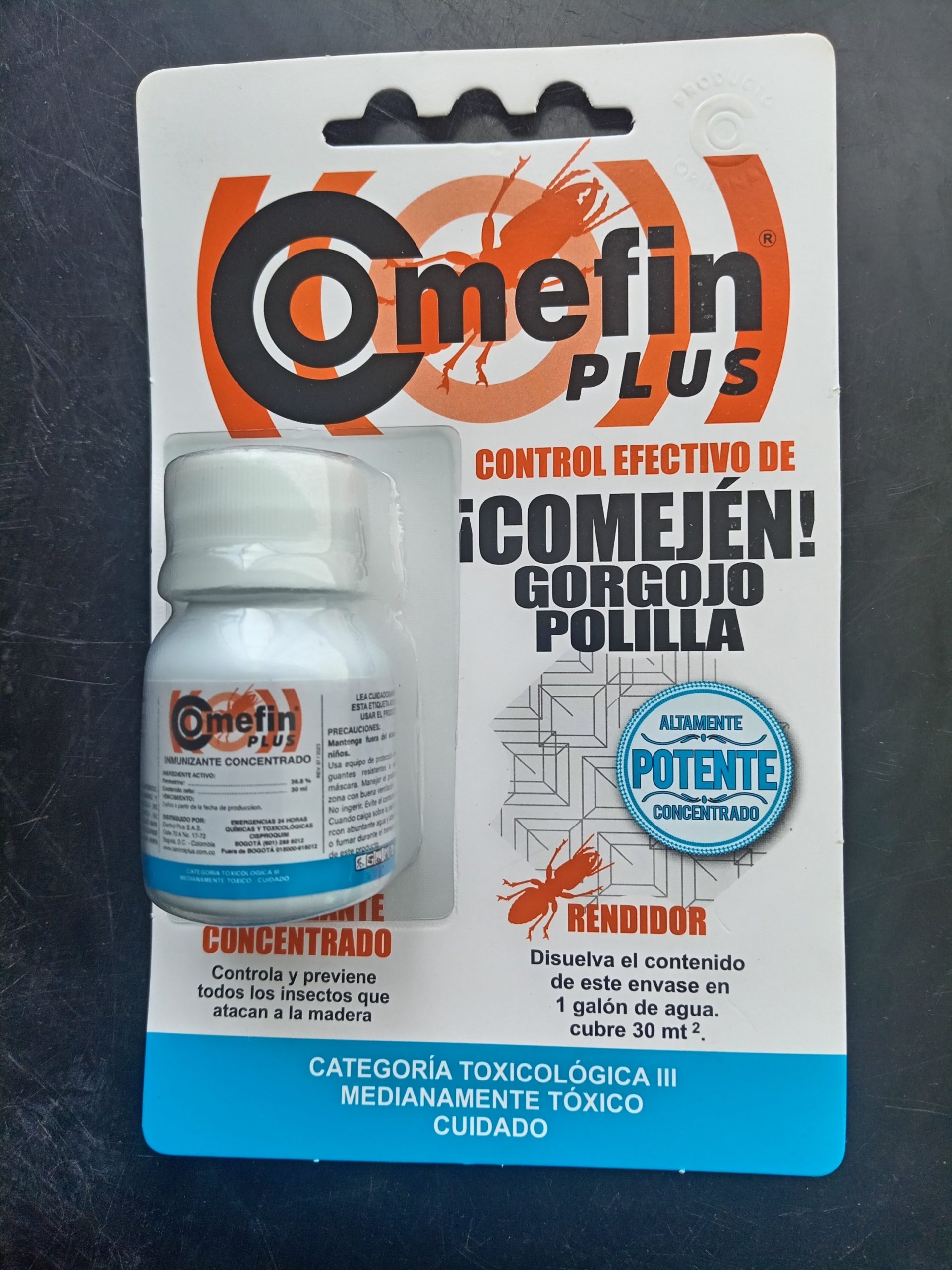 Insepticida mata comejen