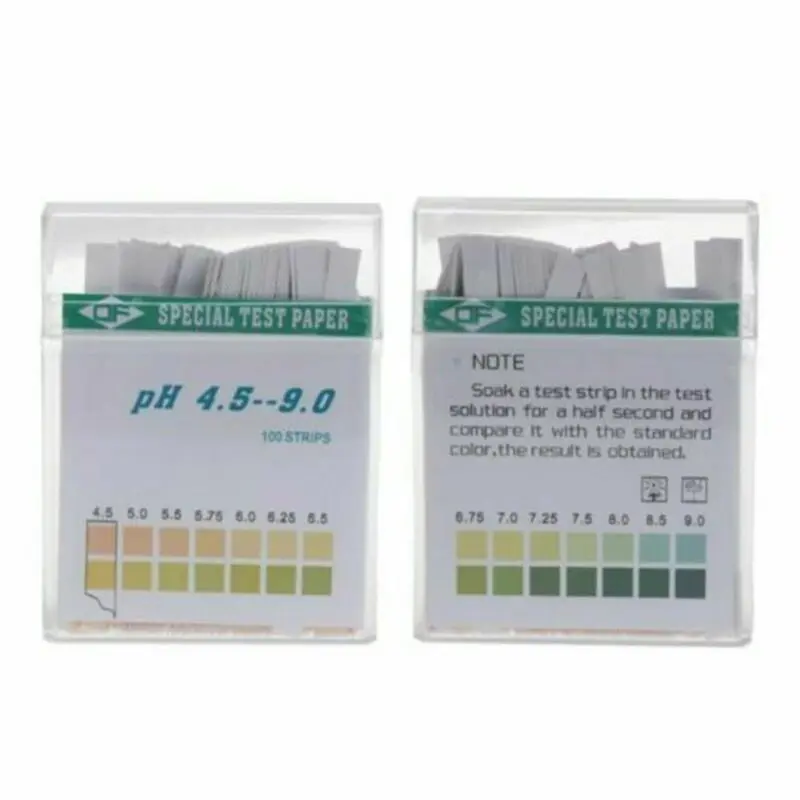 100 Uds tiras de prueba de PH medidor de PH controlador de PH 1-14st indicador probador de tornasol Kit de eliminación de suelo de papel herramientas de prueba de Saliva tiras - - Image 2